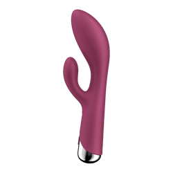 Вибратор кролик Satisfyer Spinning Rabbit 1, красный