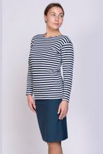 Тельняшка  сувенирная женская (темно-синие полосы)