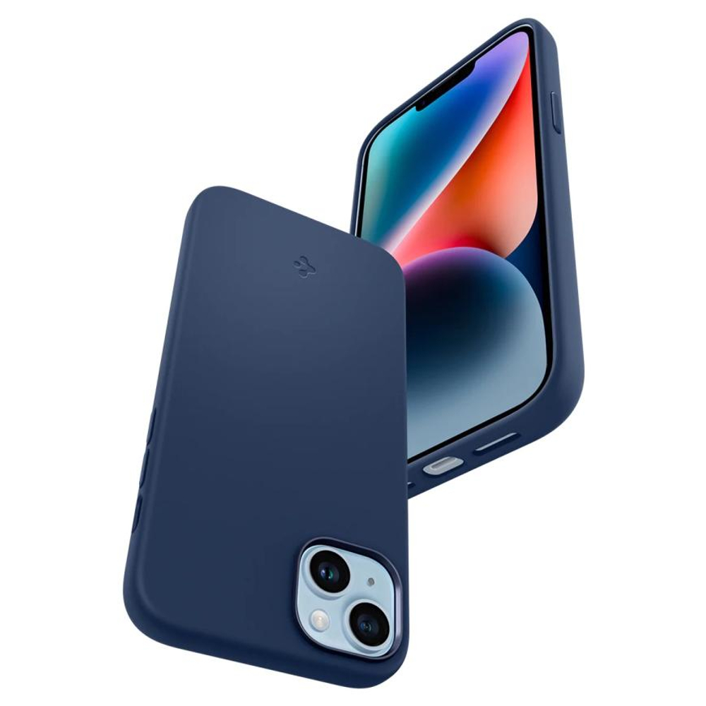 Силиконовый чехол с поддержкой MagSafe Spigen Silicone Fit (Mag Fit) для iPhone 14