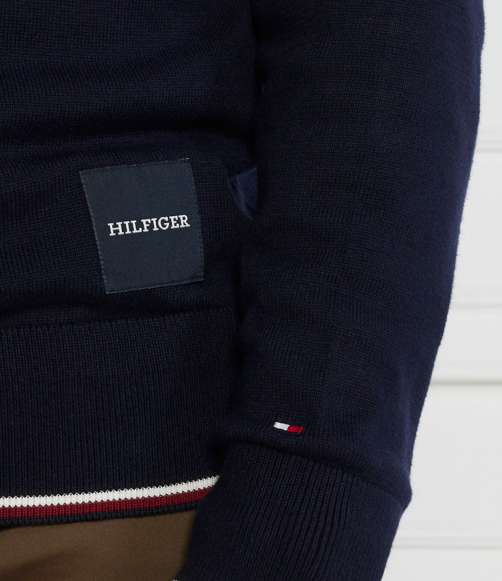 Свитер MONOTYPE GS TIPPED Tommy Hilfiger - темно-синий(MW0MW32037)