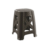 Табурет плетённый бежевый