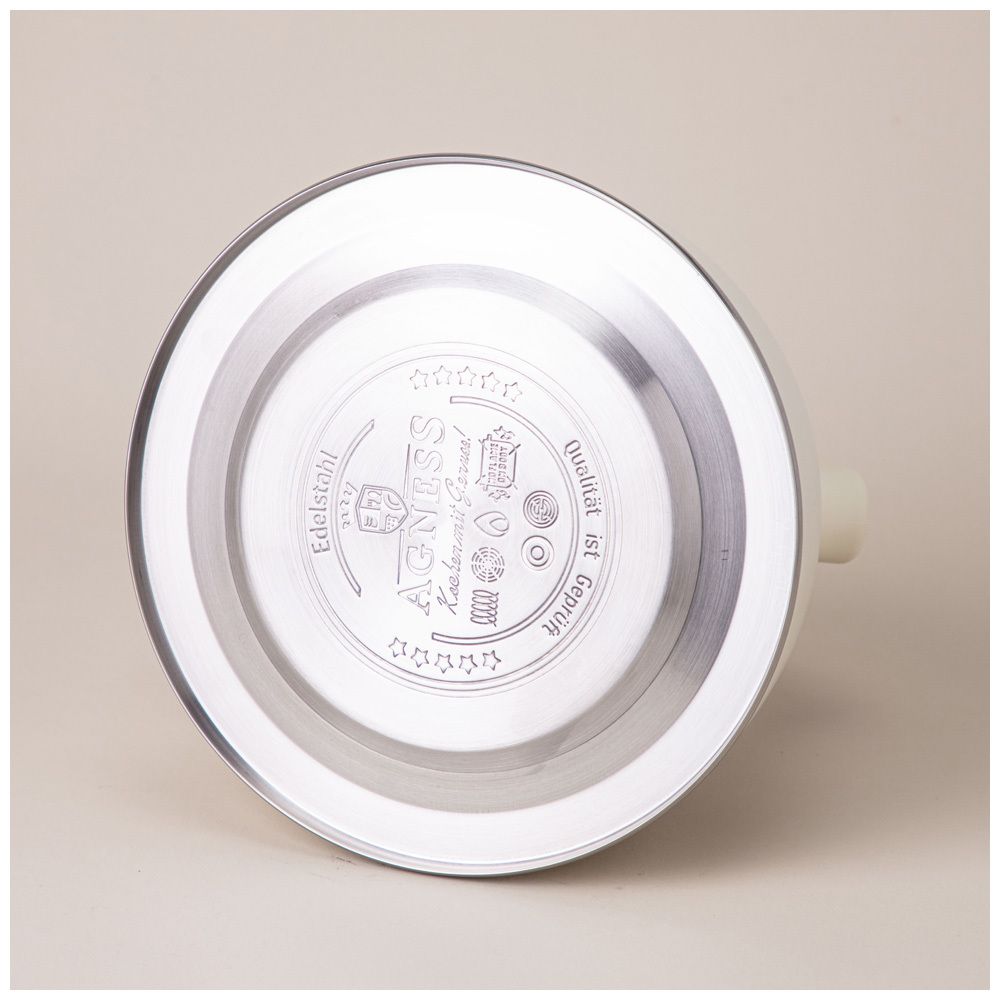 ЧАЙНИК AGNESS СО СВИСТКОМ, СЕРИЯ ТЮДОР, 2,8Л ТЕРМОАККУМУЛИРУЮЩЕЕ ДНО,ИНДУКЦИЯ,ВСТРОЕННЫЙ ТЕРМОМЕТР