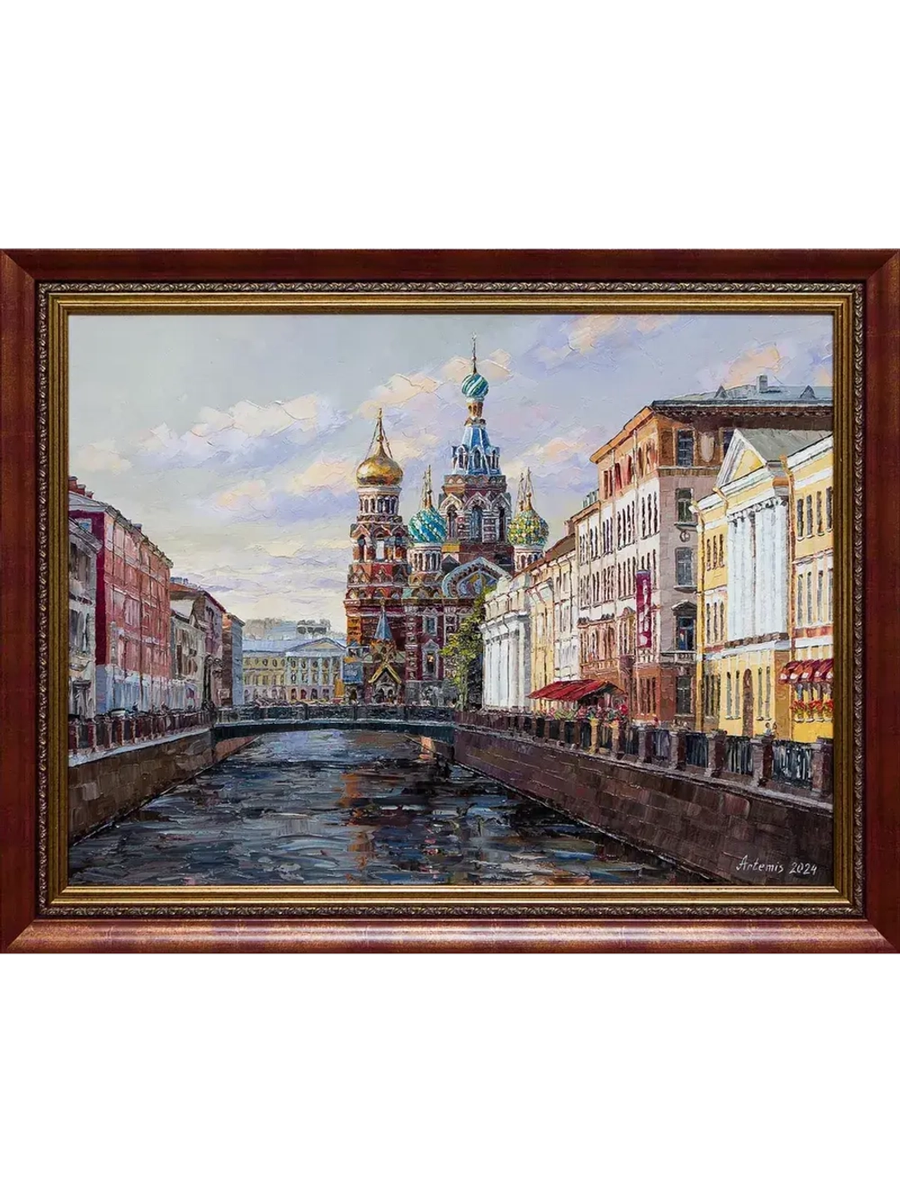 Картина маслом "Спас" Артемис