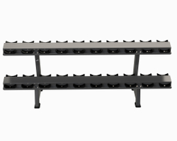 Стойка для гантелей двухъярусная (на 10 пар гантелей)