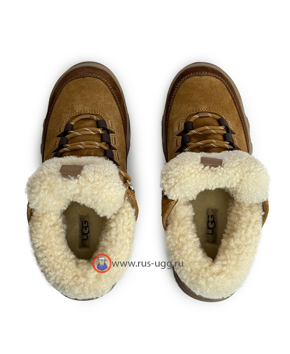 TERRETRAIL COZY LACE BOOT Chestnut