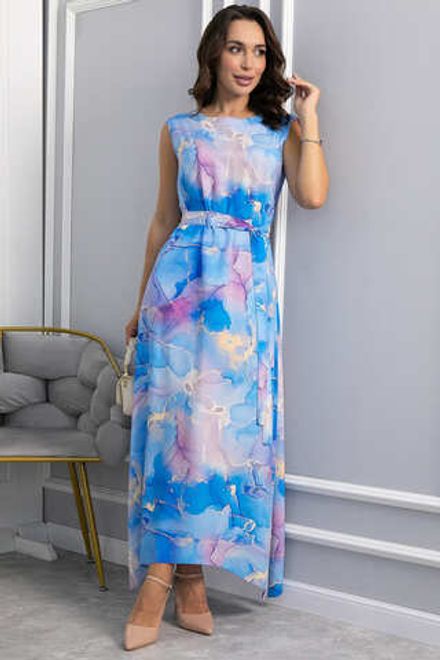 Платье Иниша (синее) П14070-4М LT Collection