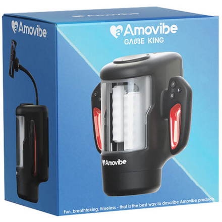 Хай-тек мастурбатор Amovibe Game King, черный