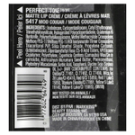 Black Radiance, Perfect Tone, матовый крем для губ, 5417 Mod Cougar, 5,1 мл (0,17 жидк. унции)