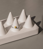 кольцо битое с латунной монеткой