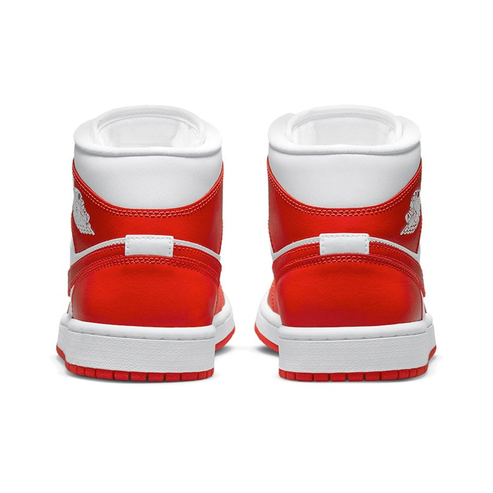 Кроссовки Air Jordan 1 Mid Habanero Red