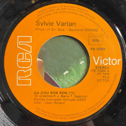 Винтажная виниловая пластинка LP Sylvie Vartan Da Dou Ron Ron (France 1974) 7 дюймов, 45 RPM, Single