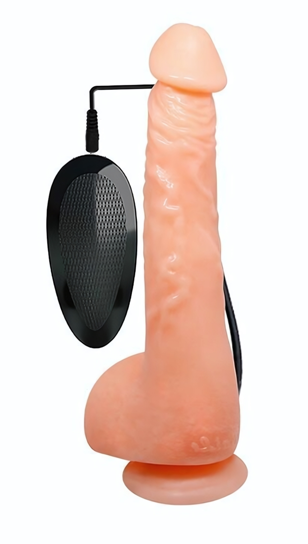 Телесный вибратор-реалистик Bonny - 24 см. (Цвет: телесный)