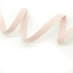 Резинка отделочная с фестончатым краем ПУДРА, 10мм