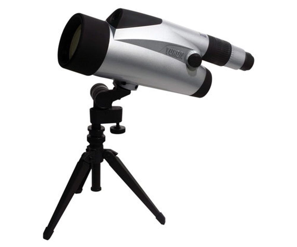 Зрительная труба Yukon 6-100x100 LT Silver со штативом