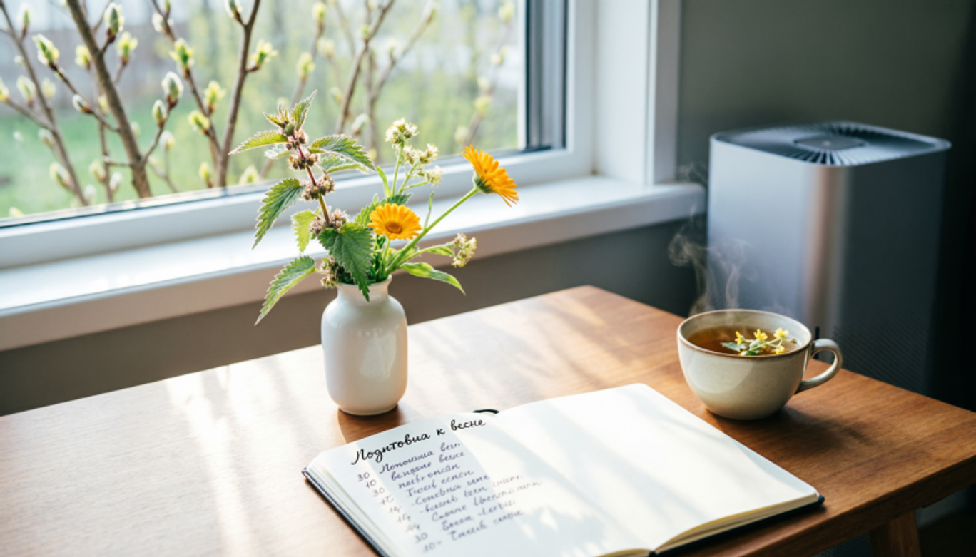 Весна без аллергии: стратегия подготовки, которая работает