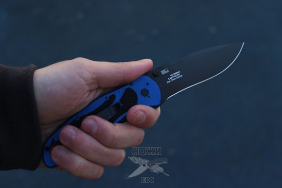 Складной нож KERSHAW Blur 1670NBM4 c клинком из стали CPM-M4, рукоять алюминий / Trac-Tec