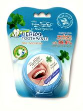 Зубная паста Prim Perfect Herbal Toothpaste в блистере 25 гр