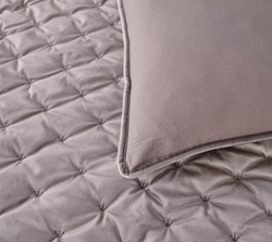 Покрывало 160x220 Sofi De MarkO Лея серебряно-серое