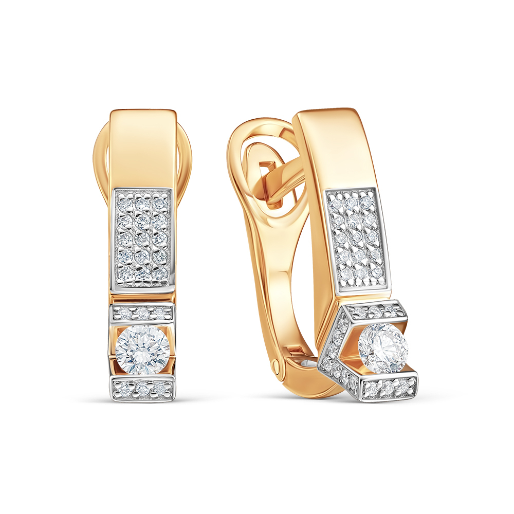 Серьги из золота 585 пробы