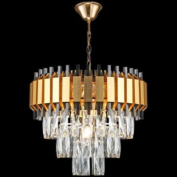 Люстра потолочная Reluce E27  02144-0.4-05 FGD+BK