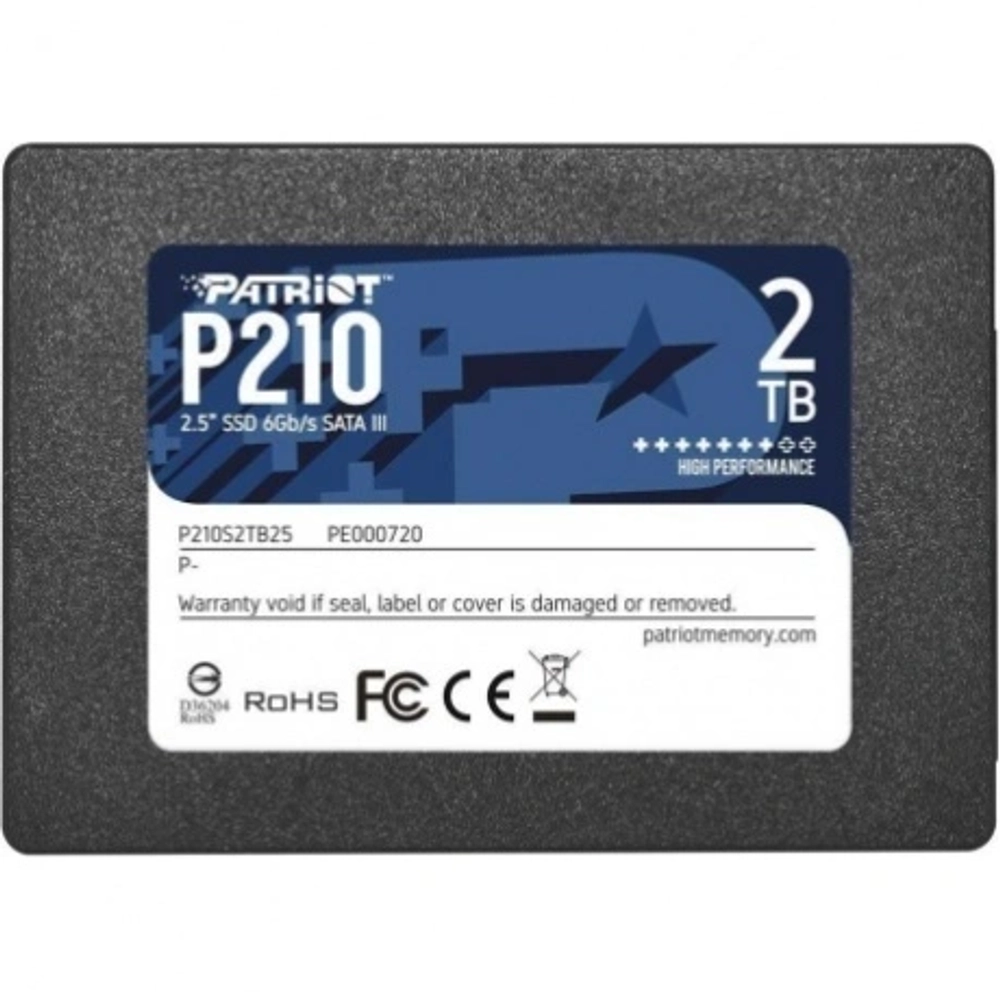 Накопитель SSD Patriot P210 2Tb P210 (P210S2TB25)
