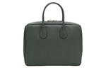 Valextra Calfskin Briefcase, Shoulder Bag, Crossbody Bag, Handbag, Laptop Bag Women"s Green