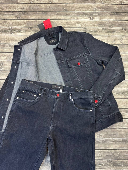 Джинсовый костюм Kiton