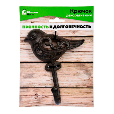BLUMEN HAUS Крючок "Синица" декоративный 11*15*5 см 66050