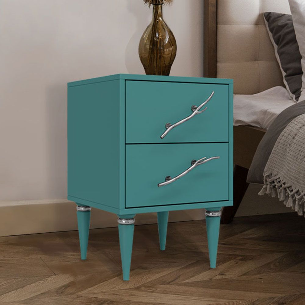 Тумба Арт Колор matte Классик Сильвер Пастельно-синий матовый