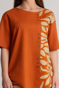 Туника 4603В, Терракот #363Тер204603В