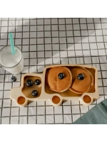 Деревянная менажница "Грузовик" из кедра