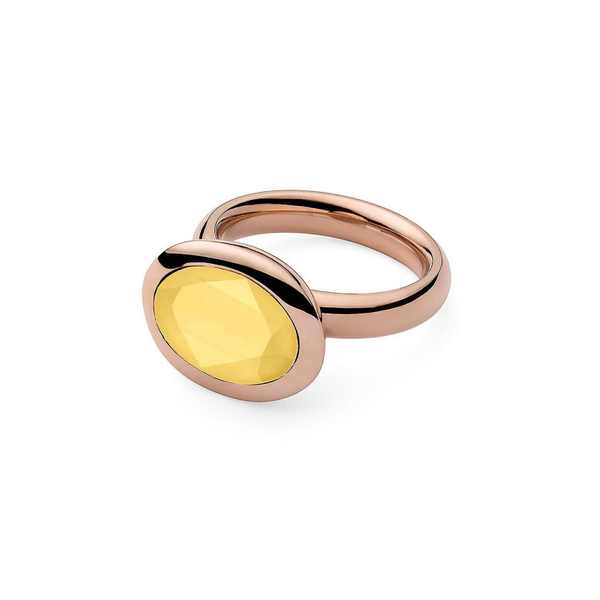 Кольцо Qudo Tivola Buttercup 18.5 мм 650826 BR/RG размер 18,5