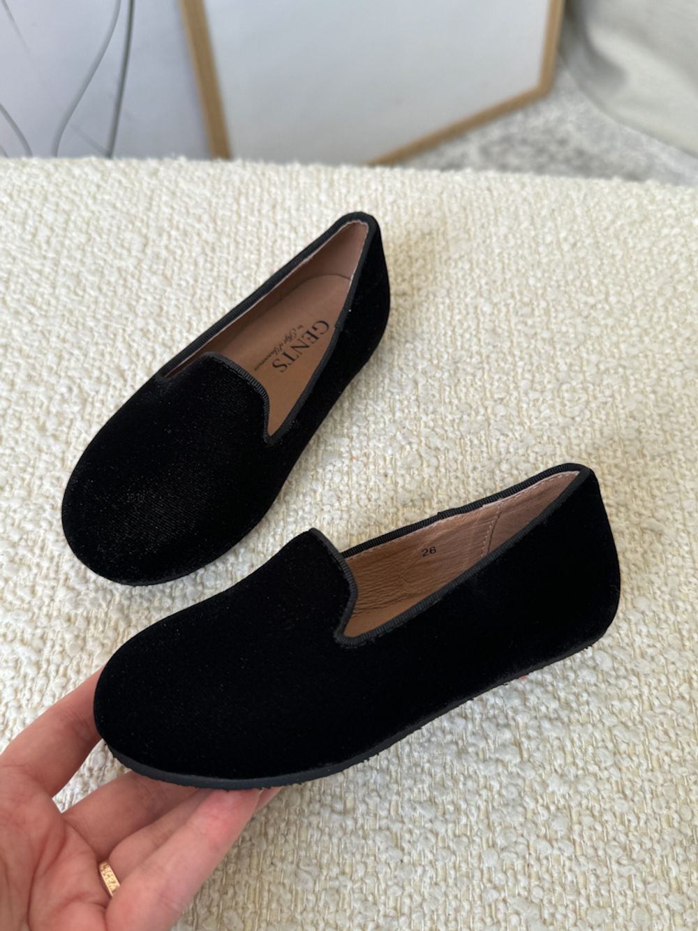 Бархатные туфли Gents of Age of Innoncence, 25,5