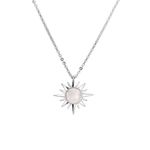 Подвеска Polar c розовым кварцем