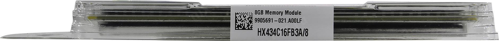 Модуль памяти Kingston HyperX Fury DDR4 DIMM 8Gb PC4-27700 CL16