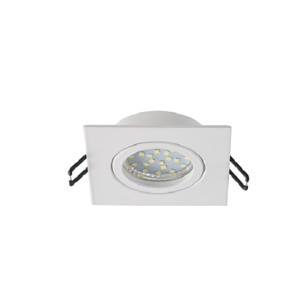 Встраиваемый светильник алюминиевый ЭРА KL87 WH MR16/GU5.3 белый