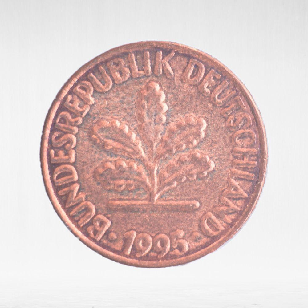 Germany, 1 Pfennig, 1995, (Berlin Mint - "A"), VF