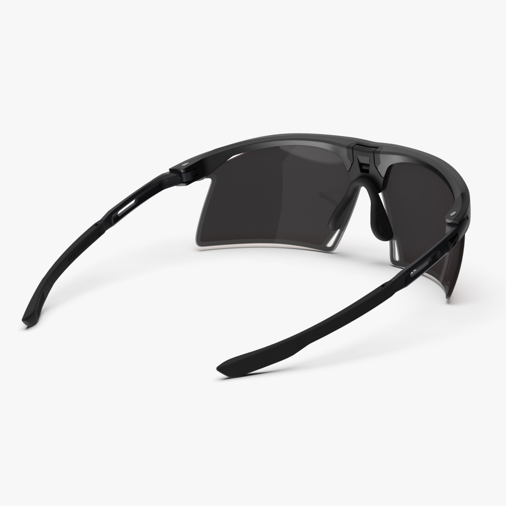 Спортивные очки c диоптриями Scicon Aerobeam Titanium Sunglasses Black Matt Multi Mirror Sunburst + Pink