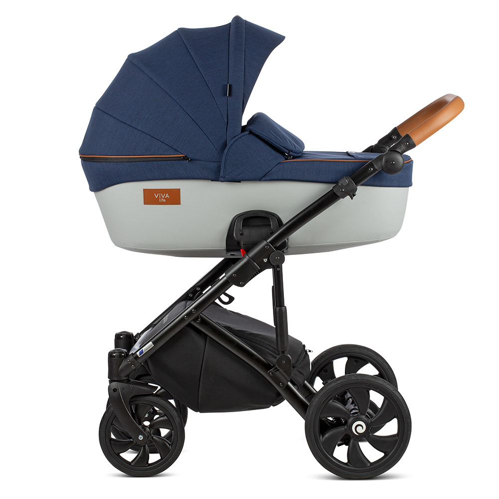 Коляска Tutis Viva Life 3 в 1 New 2019 №079 (Синий)