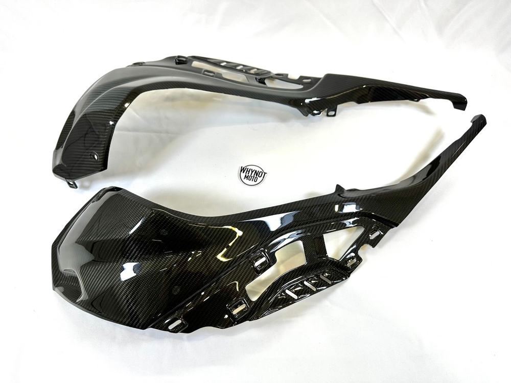Fullsix Карбоновые накладки на топливный бак (комплект 2шт) BMW S 1000 RR (2023 -) MB-RR23-TC39