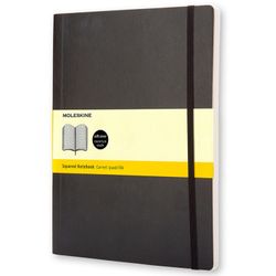 Блокнот Moleskine Classic Soft XLarge черный (QP622)