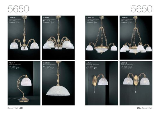 Подвесная люстра Reccagni Angelo L.5650/6+2