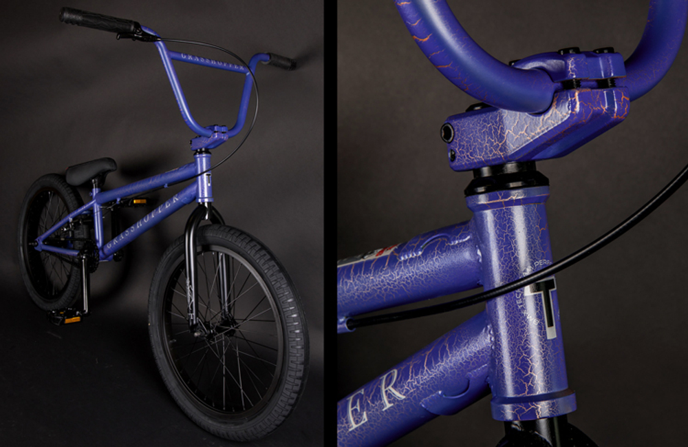 Велосипед TechTeam Grasshoper 20" синий (2022)