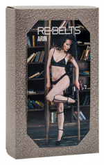 Гартеры на икры Arin Black (черные) one size (Цвет: черный)