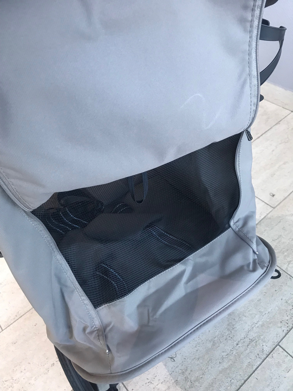 Коляска прогулочная Babalo 2024 Коричневый текстиль на черной раме