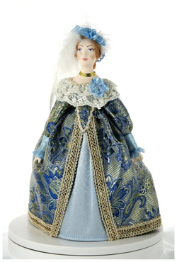 Кукла коллекционная Дама в придворном платье.