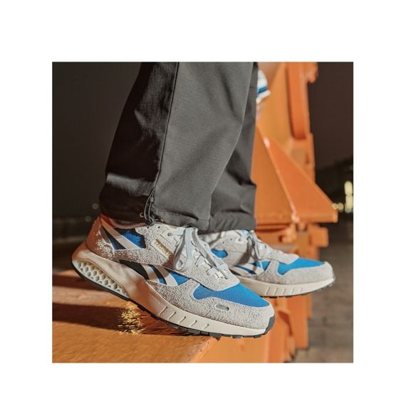 reebok Беговые кроссовки Низкие Серо-голубые Унисекс