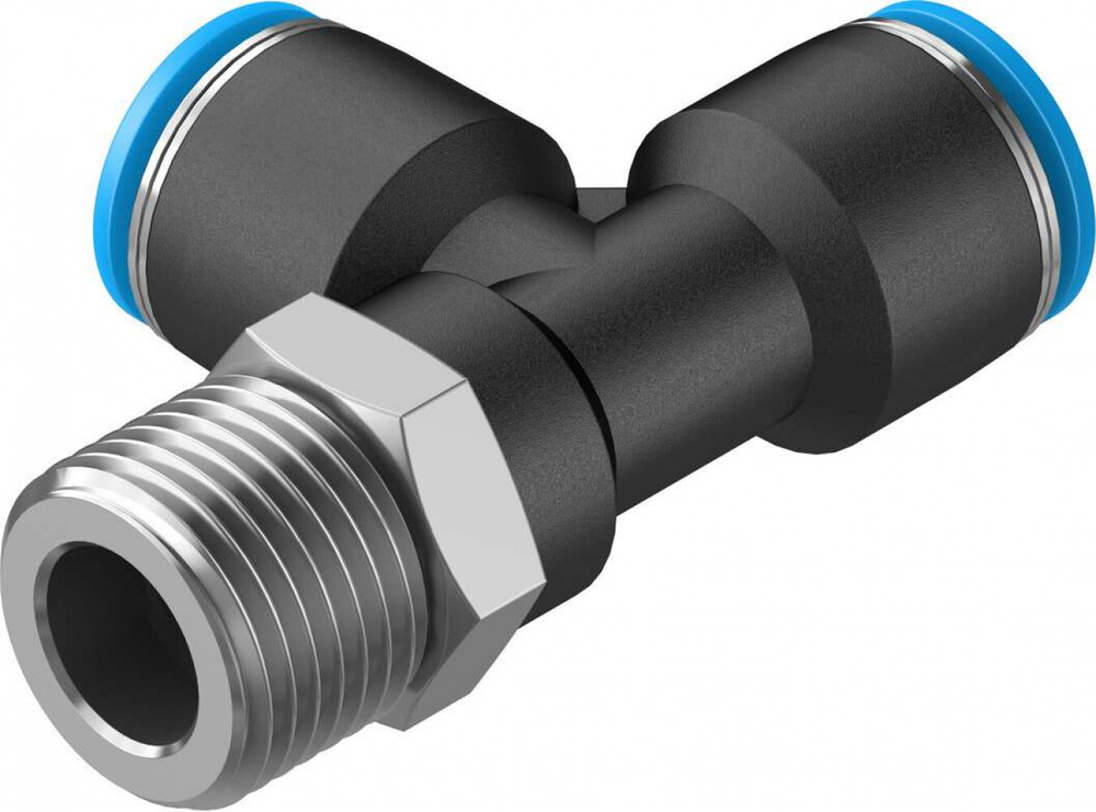 Тройник цанговый с резьбой переходной Festo QSTL-1/2-12