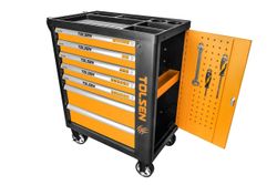 TOLSEN (TT85416) Набор инструментов "CHAMPION" в черной тележке, 239 предметов
