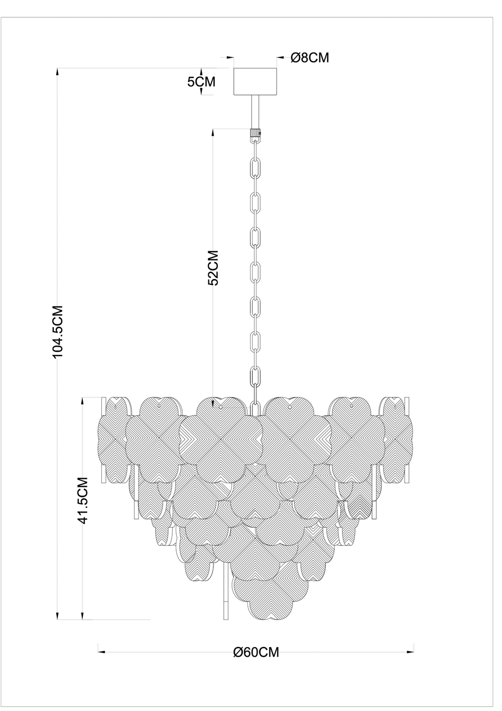 Подвесная люстра Arte Lamp MALLIKA A4077LM-10GO